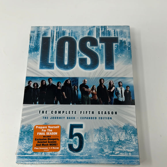 DVD Lost The Compete Fifth Season The Journey Back - Expanded Edition Sealed