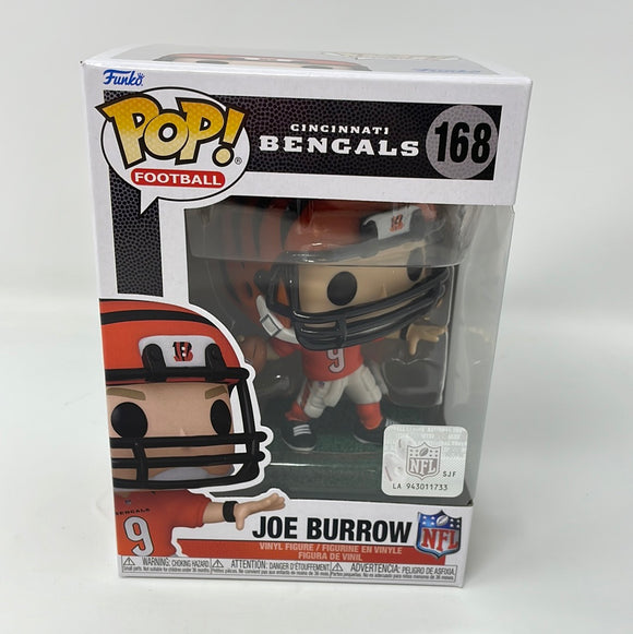 Funko Pop! NFL Football Cincinnati Bengals Joe Burrow Orange Jersey 168