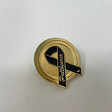 Pallbearer Gold and Black Enamel Pin