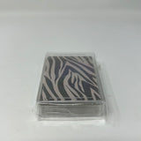 Michaels Playing Cards Zebra Stripes New