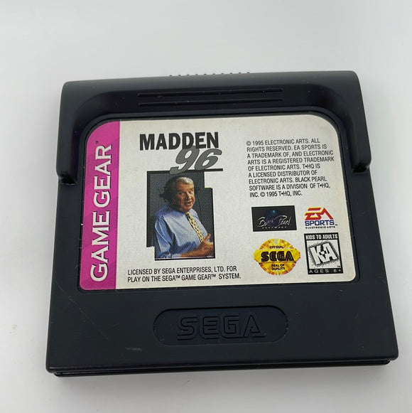 Game Gear Madden 96