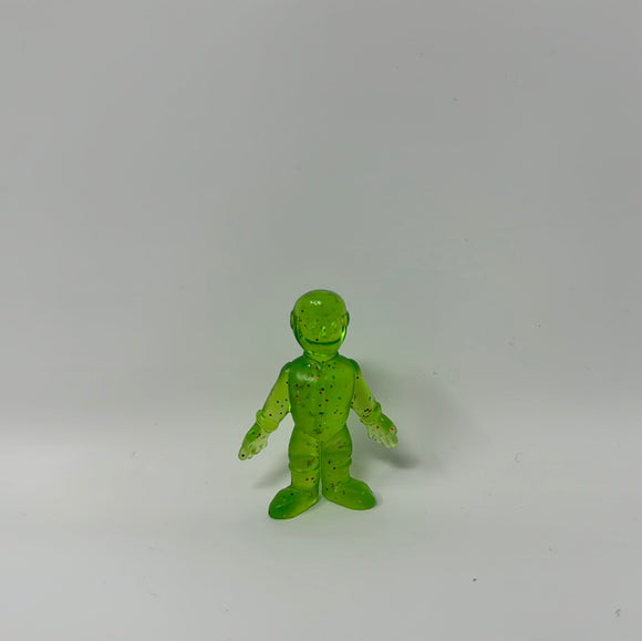 Scooby-Doo Tiny Mights Minifigure Funland Robot Clear Green Sparkle Rare Chase