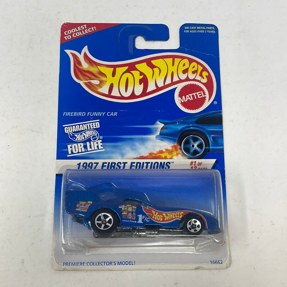 Hot Wheels 1:64 Diecast 1997 First Editions Firebird Funny Car 1/12 #509