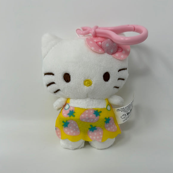 Hello Kitty And Friends Series 2 Plush Danglers Strawberry Fruit Hello Kitty
