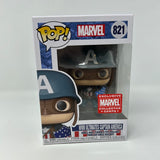 Funko Pop! Marvel WWII Ultimates Captain America Marvel Collector Corps Exclusive 821