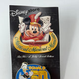 Disney Store Disney Magical Musical Moments For He’s A Jolly Good Fellow Donald 50th 1984 Pin #57