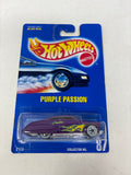 Hot Wheels 1:64 Diecast 1991 Speed Points Blue Card Purple Passion Coll # 87