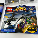 LEGO DC Comics Super Heroes Batwing Battle Over Gotham City 6863 (NO BOX)