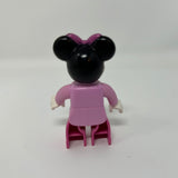 Lego Duplo Figure Disney Minnie Mouse Pink Blouse Collar Pants