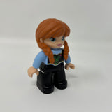 Lego Duplo Disney Princess Frozen Ice Castle #10899 Figure Anna No Cape or Skirt