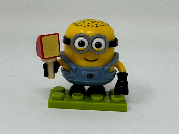 Despicable Me 3 Movie Mega Construx Series 10 Gouda Cheese Minion