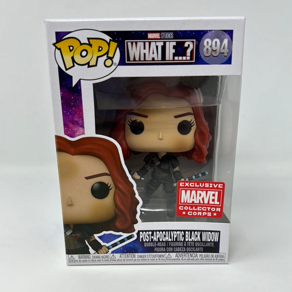 Funko Pop! Marvel What If…? Post-Apocalyptic Black Widow Marvel Collector Corps Exclusive 894