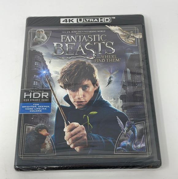 Blu Ray 4K Ultra HD Fantastic Beasts And Where To Find Them Sealed