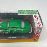 M2 Machines Auto Drivers 1949 Mercury 11-07 2011 Chase Green Tires