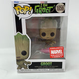 Funko Pop Groot #1056 Marvel Collector Corps Exclusive Disney+ I am Groot