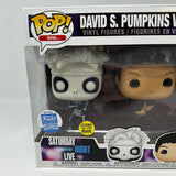 Funko Pop! SNL David S. Pumpkin With Skeletons Funko Shop.com Limited Edition GITD 3 Pack Saturday Night Live