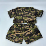 Build A Bear Workshop Military Digital Camo Uniform Outfit