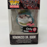 Funko Pocket Pop Keychain Marvel Venom GameStop Exclusive Venomized Dr. Doom