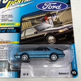 Johnny Lightning Classic Gold Collection 1986 Ford Mustang SVO Ver A Rel 2