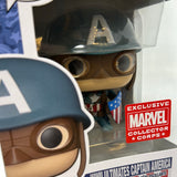 Funko Pop! Marvel WWII Ultimates Captain America Marvel Collector Corps Exclusive 821