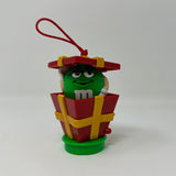 Green M&M's Pop Up Gift Box Present Christmas Ornament