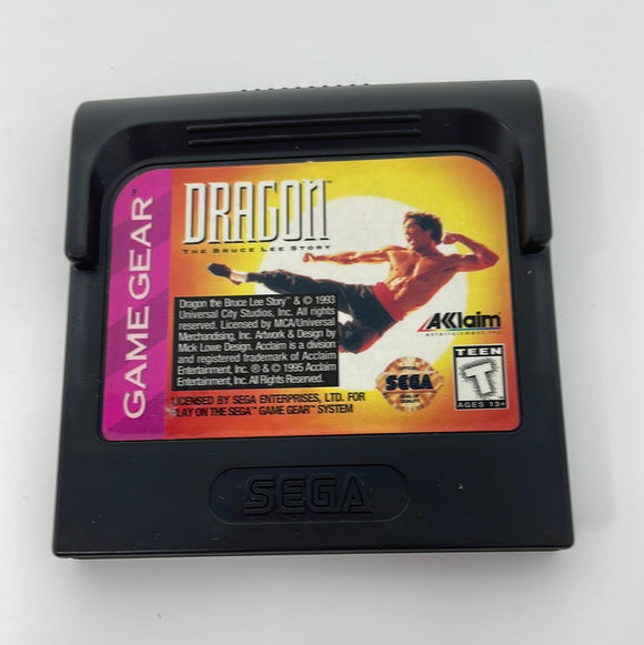 Game Gear Dragon The Bruce Lee Story