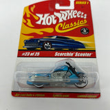 Hot Wheels Classics Series 1 Scorchin' Scooter 23/25 Blue