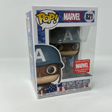 Funko Pop! Marvel WWII Ultimates Captain America Marvel Collector Corps Exclusive 821