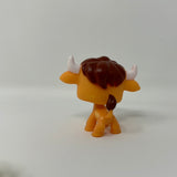 Littlest Pet Shop LPS Gen 7 G7 - #05 Blind Box Cinnamon Tan Bull Cow New!