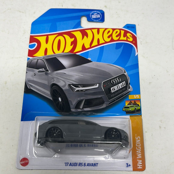 2023 Hot Wheels 17 Audi RS 6 Avant - 1:64 grey variant