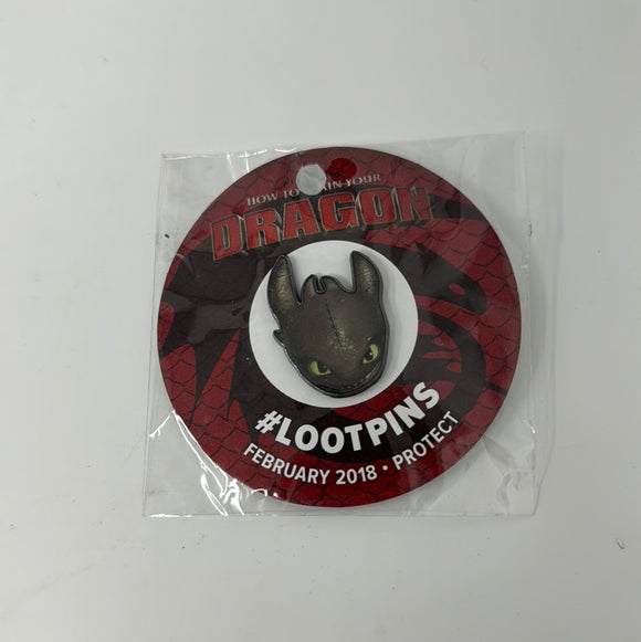 Exclusive How to Train Your Dragon LootPin Loot Crate New Sealed February 2018