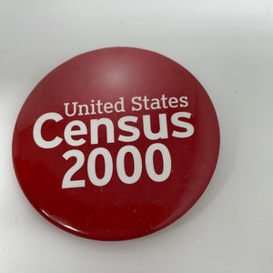 United States Census 2000 Pin