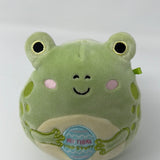 Squishmallows Official 5" Zhen the Green Easter Frog Plush - Hey There Hop Stuff