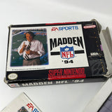 SNES Madden NFL 94 CIB