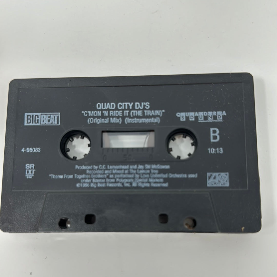 Cassette Quad City DJ's - C'mon N' Ride It (The Train) Cassette