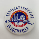 Cool Vintage Kentucky State Fair in Louisville KY A Celebration of Fun Pinback