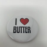 Vintage I Heart Butter Pin