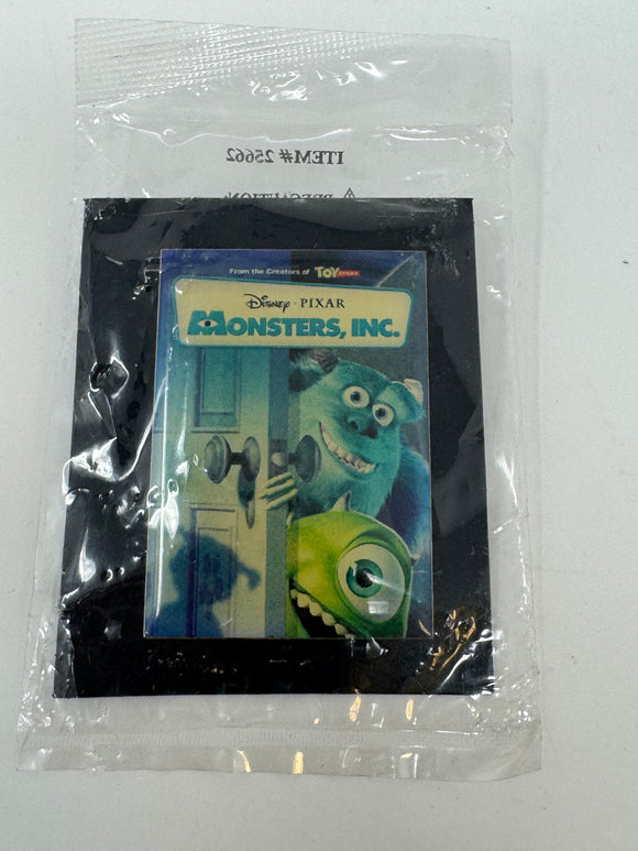 Disney Pixar Monsters Inc Pin Movie Exclusive Square Collectable Trading New