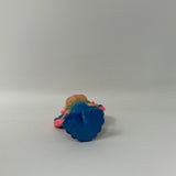 Vintage Sea Wees Shimmers Miniature Figure w/ Wings Peach & Blue by Kenner