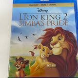 Blu-Ray + DVD + Digital Disney The Lion King 2 Simba’s Pride Sealed