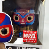 Funko Pop! Marvel Lucha Libre Edition El Aracno Marvel Collector Corps Exclusive 706