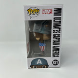 Funko Pop! Marvel WWII Ultimates Captain America Marvel Collector Corps Exclusive 821