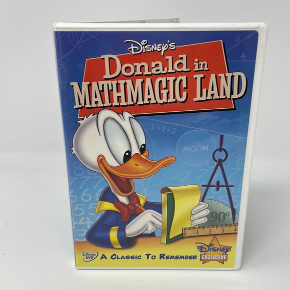 DVD Disney’s Donald In Mathmagic Land