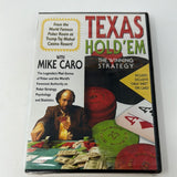 DVD Texas Hold’ Em The Wining Strategy With Mike Caro Sealed