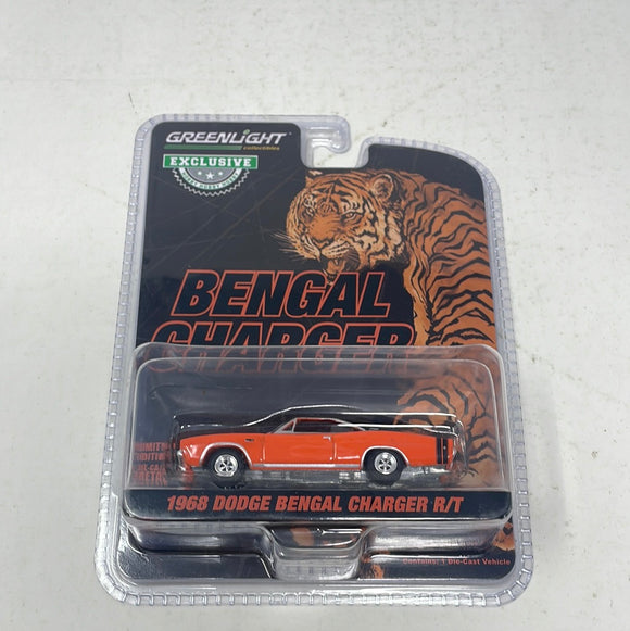 Greenlight Collectibles 1:64 Hobby Exclusive Bengal Charger 1968 Dodge Bengal Charger R/T