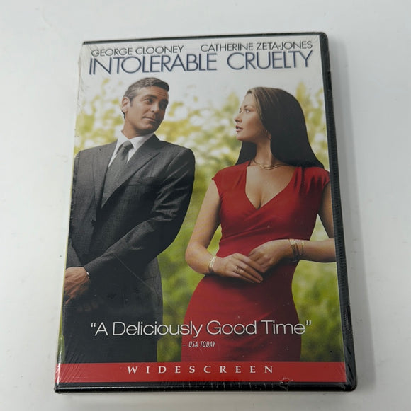 DVD Intolerable Cruelty Widescreen Brand New