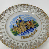 Vintage Disneyland California Travel Souvenir Collector 6.5 inch Plate Castle