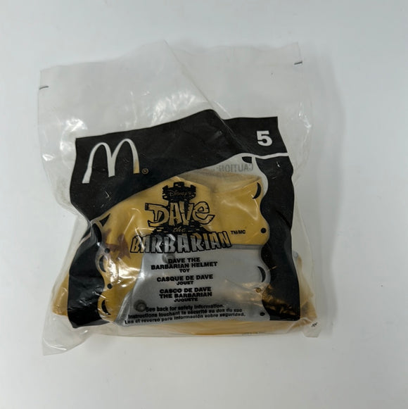 Disney's Dave The Barbarian 2004 McDonald's Happy Meal Toy #5 Barbarian Helmet