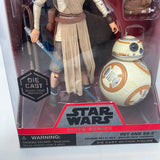 Star Wars Rey and BB-8 Elite Series 6" Action Figure The Force Awakens NIB New