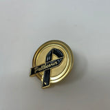 Pallbearer Gold and Black Enamel Pin